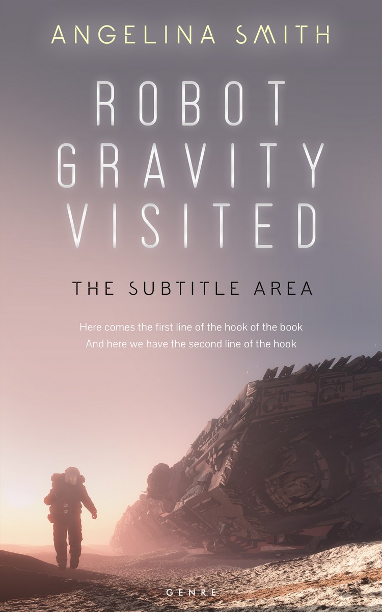 2D view of Hurricane #3250 - Premade Science Fiction Book Cover