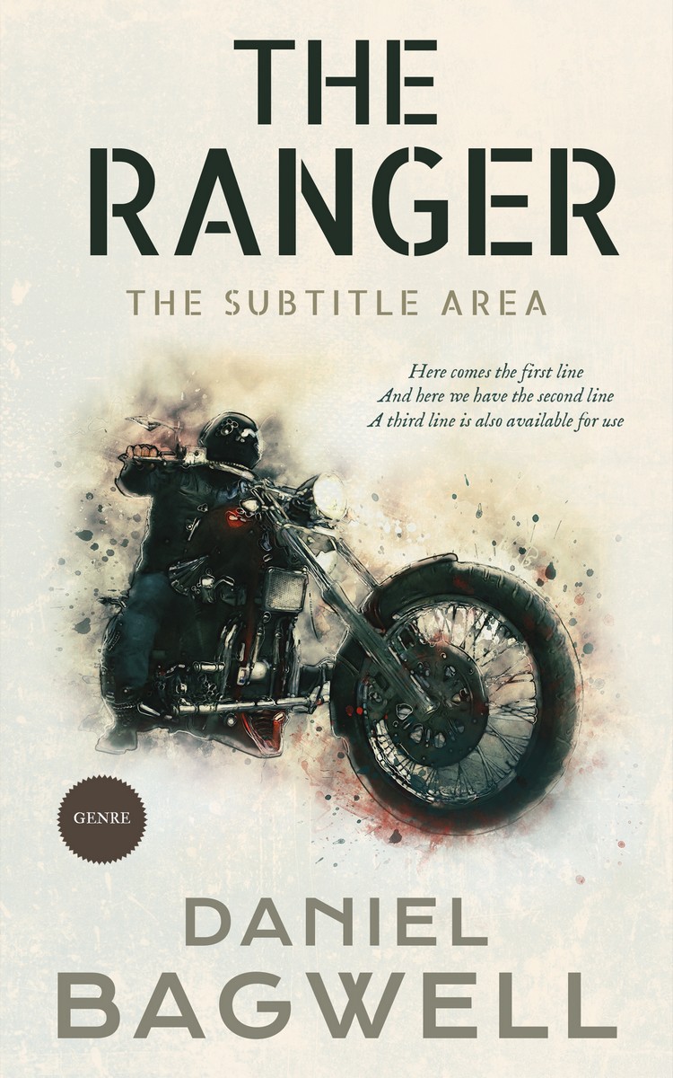 2D view of White Rock #3266 - Premade Action & Adventure Book Cover