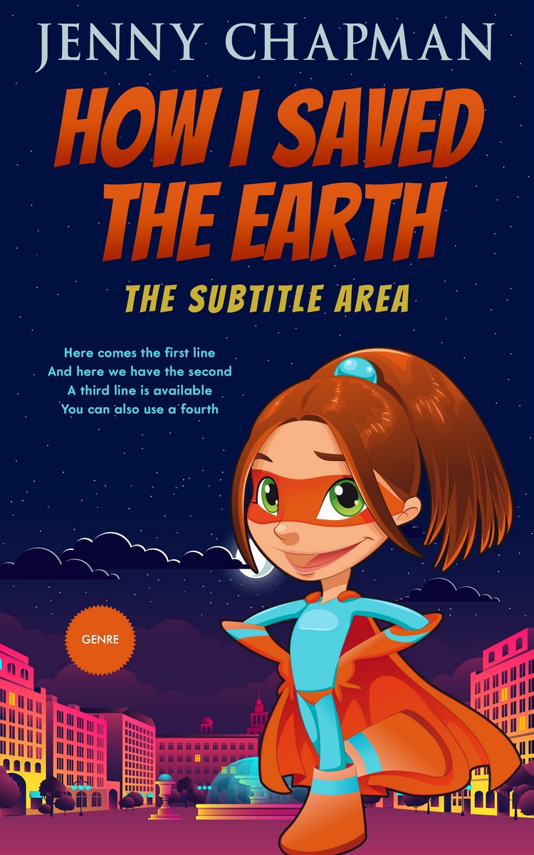 2D view of Bunting #3271 - Premade Teen & Young Adult Book Cover | BookCoverZone