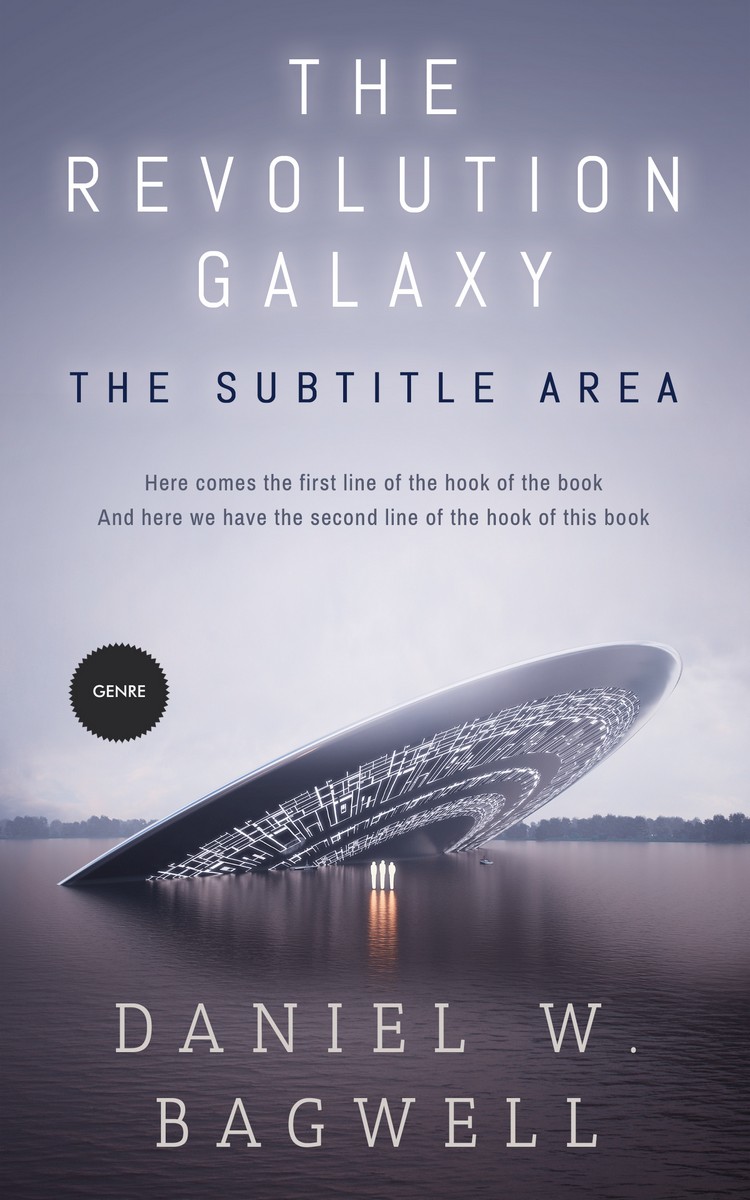 2D view of Gray Suit #3281 - Premade Apocalyptica Book Cover