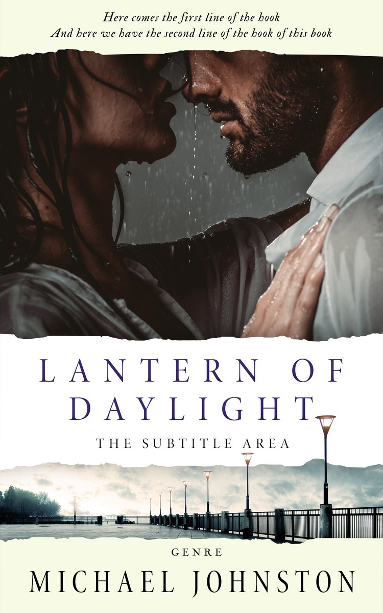 2D view of White Rock #3332 - Premade Romance Book Cover