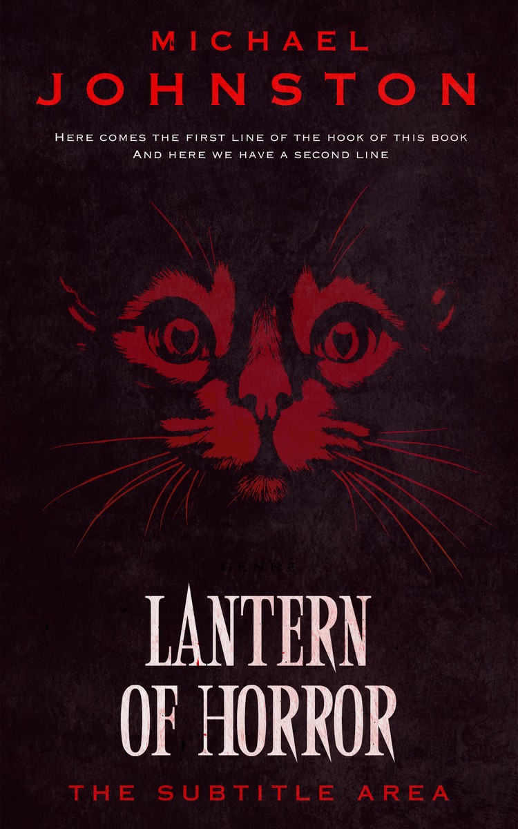 2D view of Premade Horror Book Cover - Tamarind