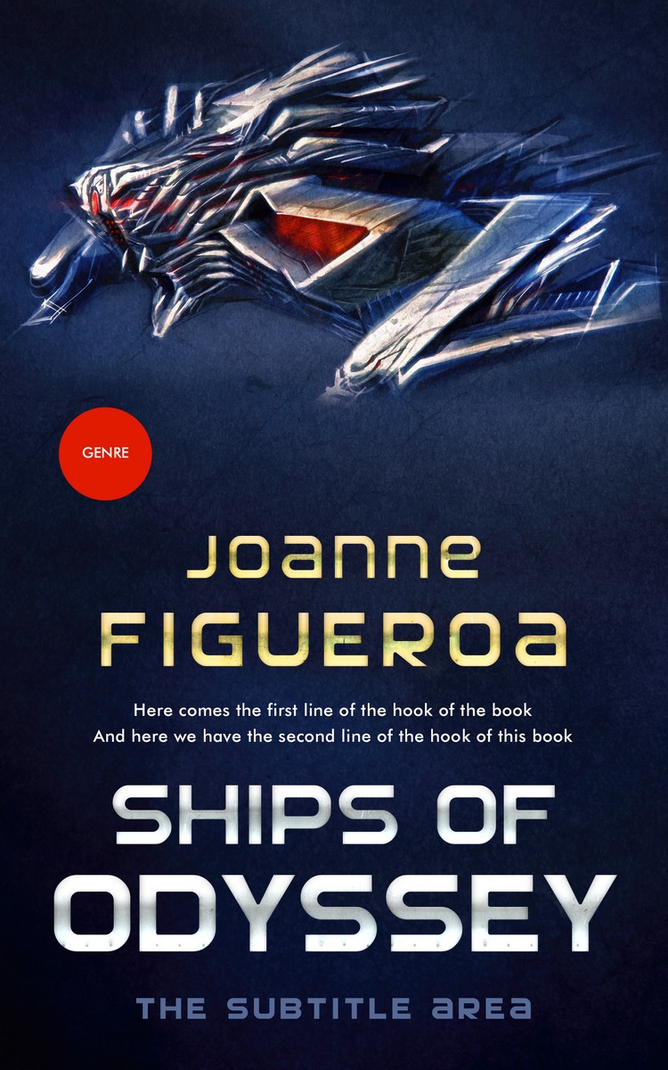 2D view of Big Stone #3375 - Premade Science Fiction Book Cover