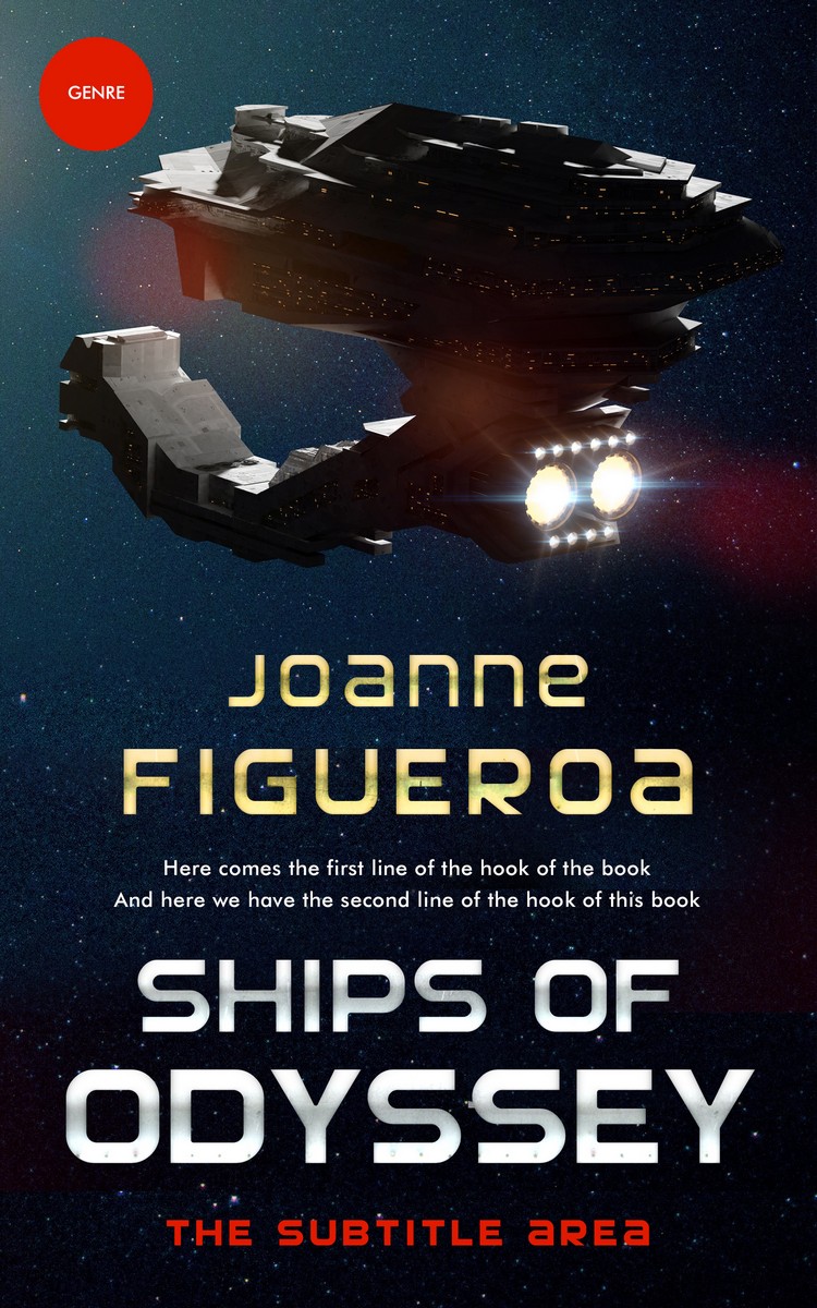 2D view of Vulcan #3376 - Premade Science Fiction Book Cover