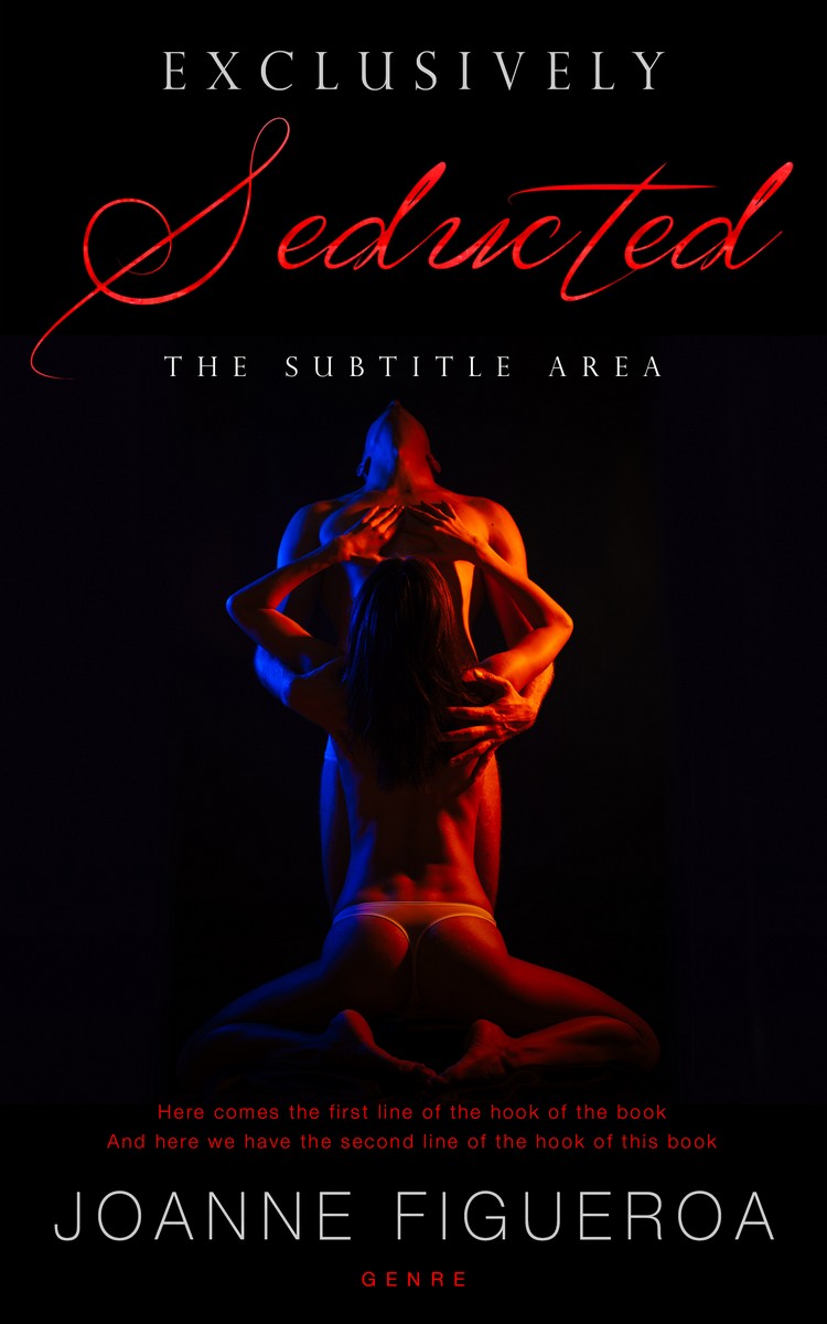 2D view of Premade Erotica Book Cover - Cinder