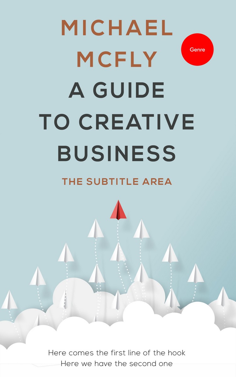 2D view of Nebula #3411 - Premade Business Book Cover