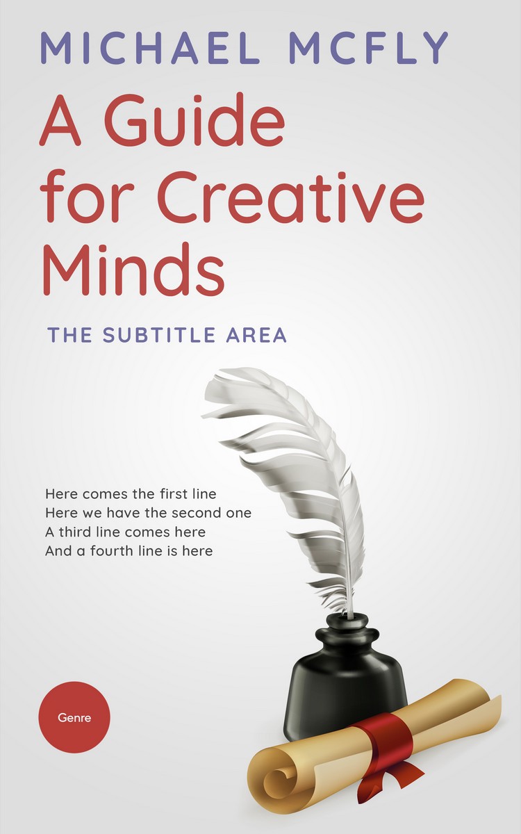 2D view of Premade Literary Fiction Book Cover - Mercury