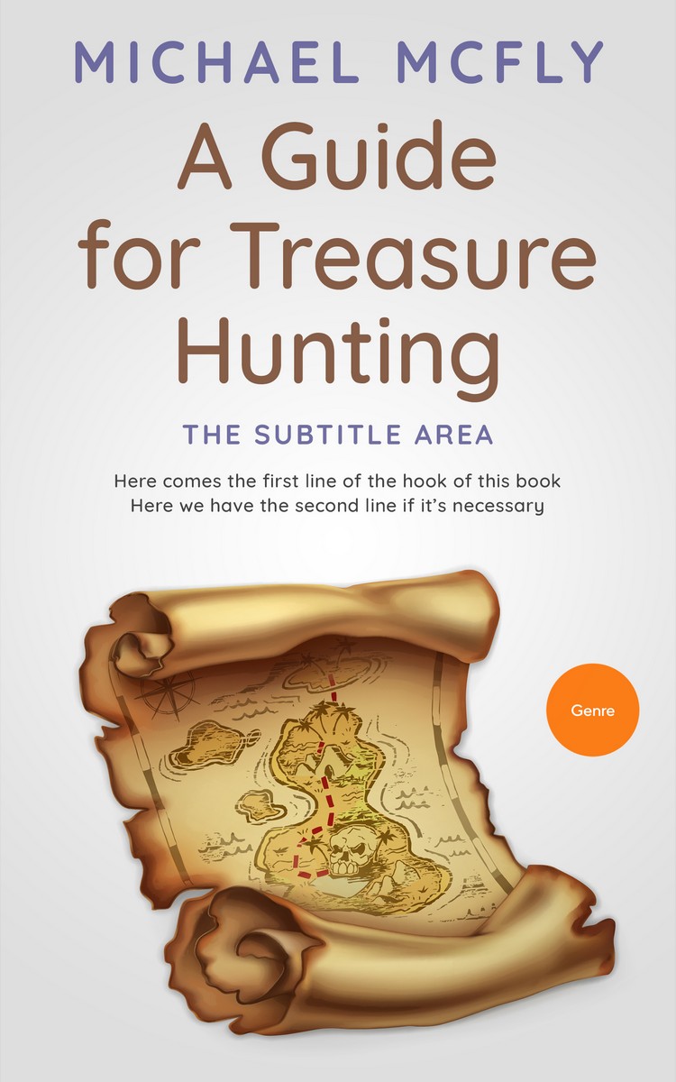 2D view of Westar #3422 - Premade Action & Adventure Book Cover