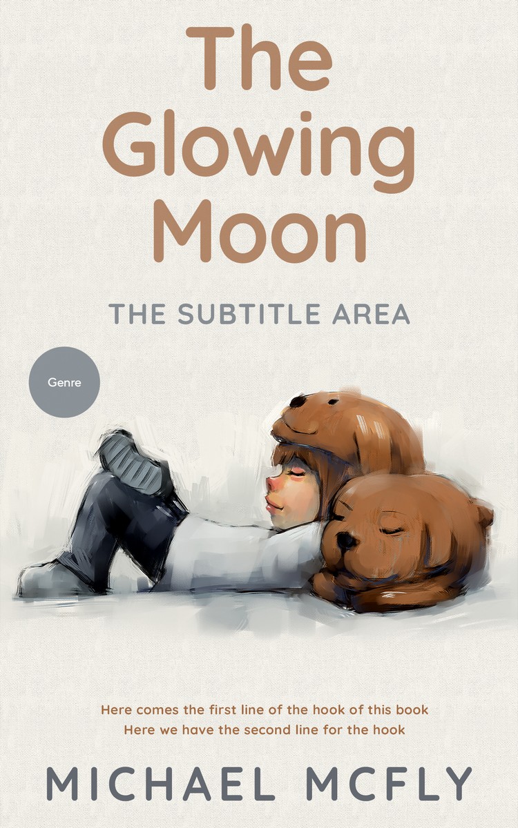 2D view of Pampas #3429 - Premade Teen & Young Adult Book Cover