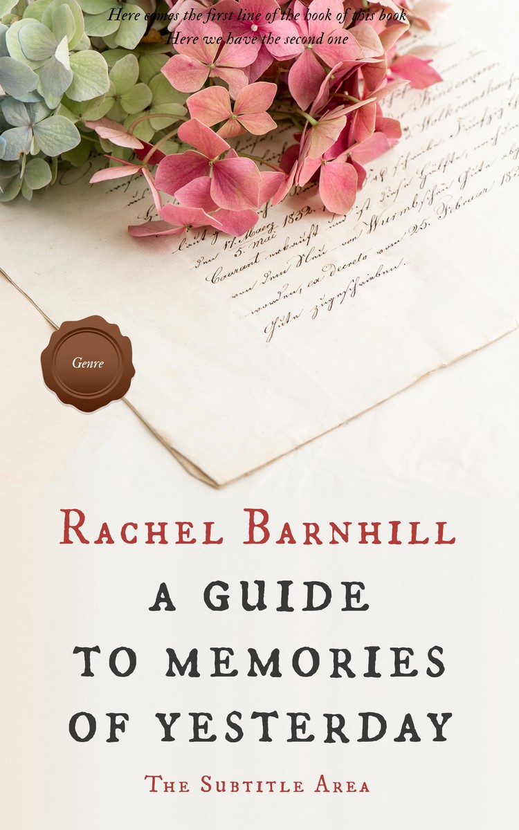 2D view of Pampas #3442 - Premade Romance Book Cover