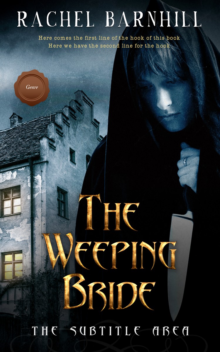 2D view of Bunker #3452 - Premade Mystery & Thriller & Suspense Book Cover