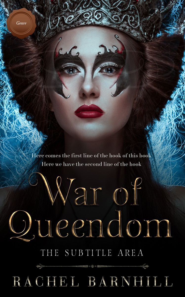 2D view of Premade Fantasy Book Cover - Woodsmoke