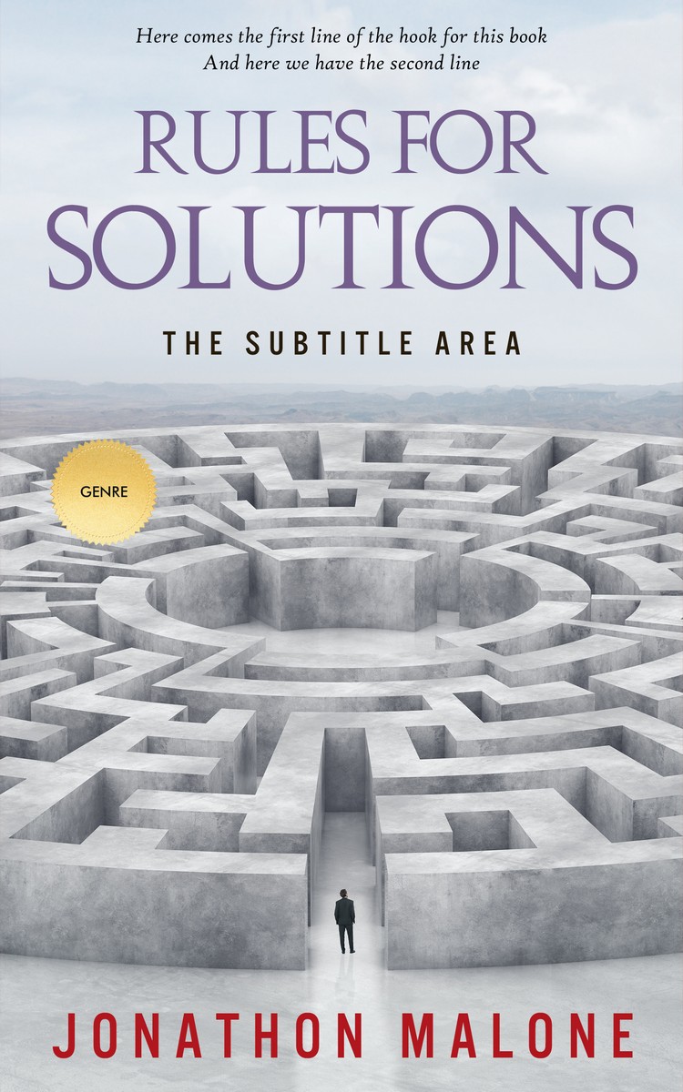 2D view of Premade Politics & Law & Society Book Cover - Iron