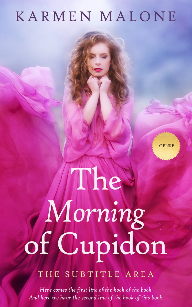 2D view of Hibiscus #3507 - Premade Romance Book Cover