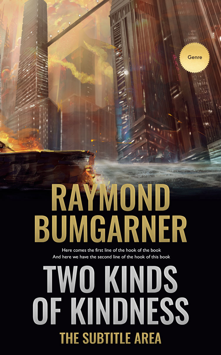 2D view of Premade Science Fiction Book Cover - Sorrell Brown