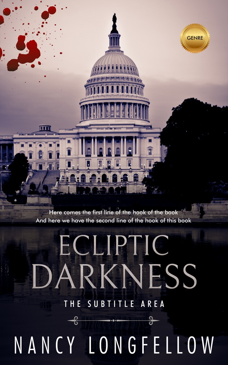 2D view of Premade Action & Adventure Book Cover - Bastille