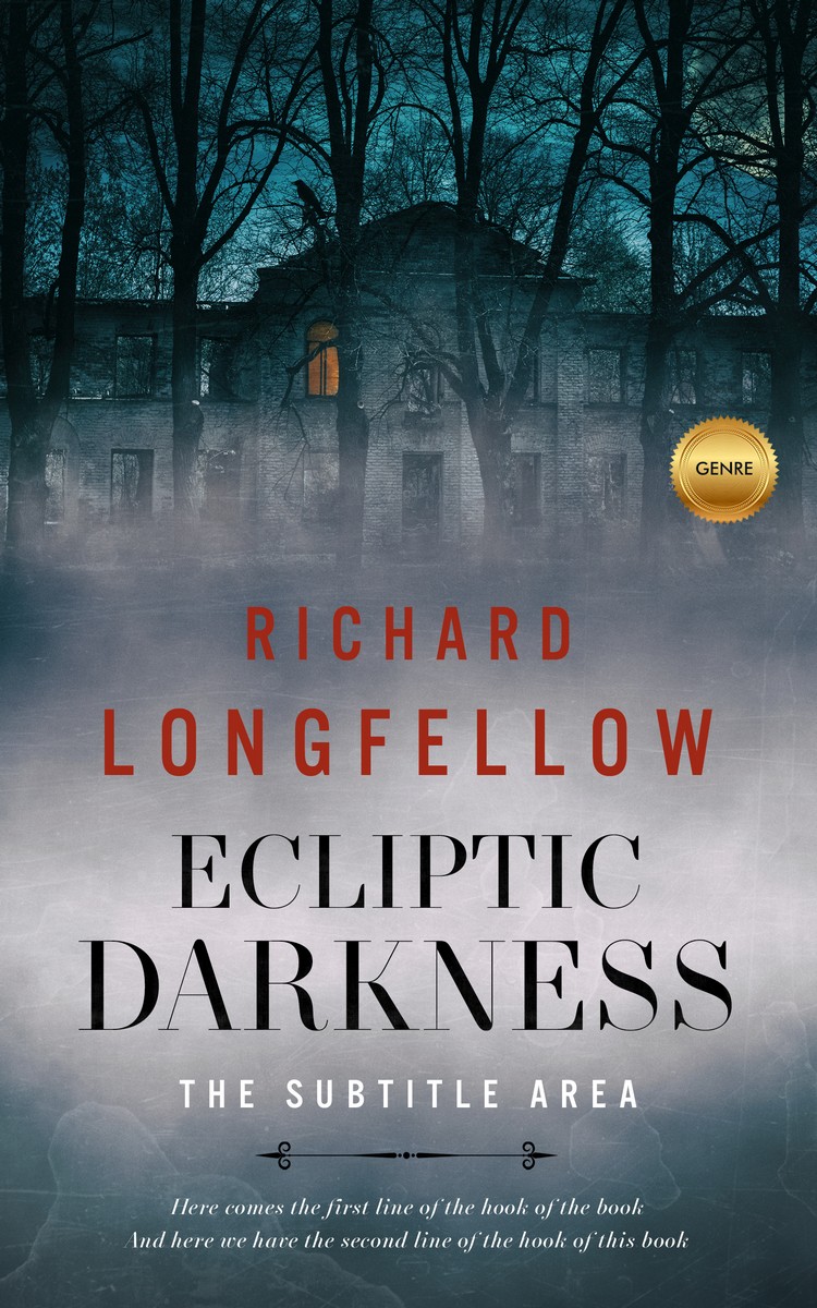 2D view of Limed Spruce #3595 - Premade Mystery & Thriller & Suspense Book Cover