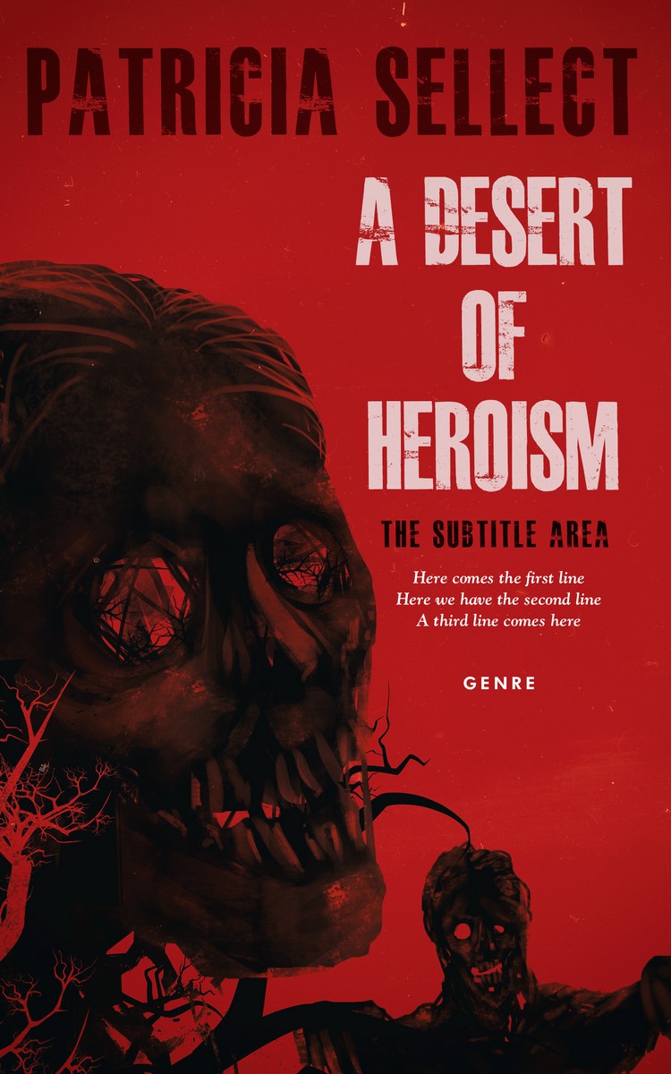 2D view of Night Rider #3631 - Premade Horror Book Cover