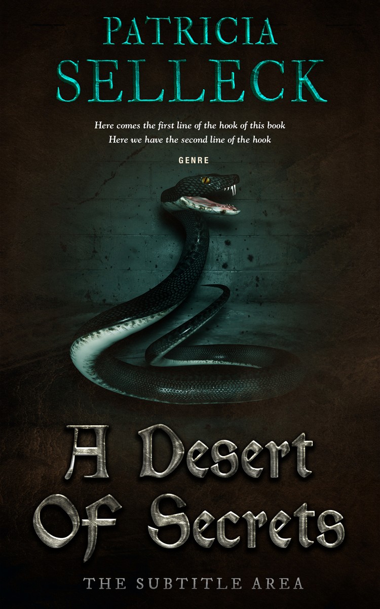 2D view of Rangoon Green #3635 - Premade Fantasy Book Cover