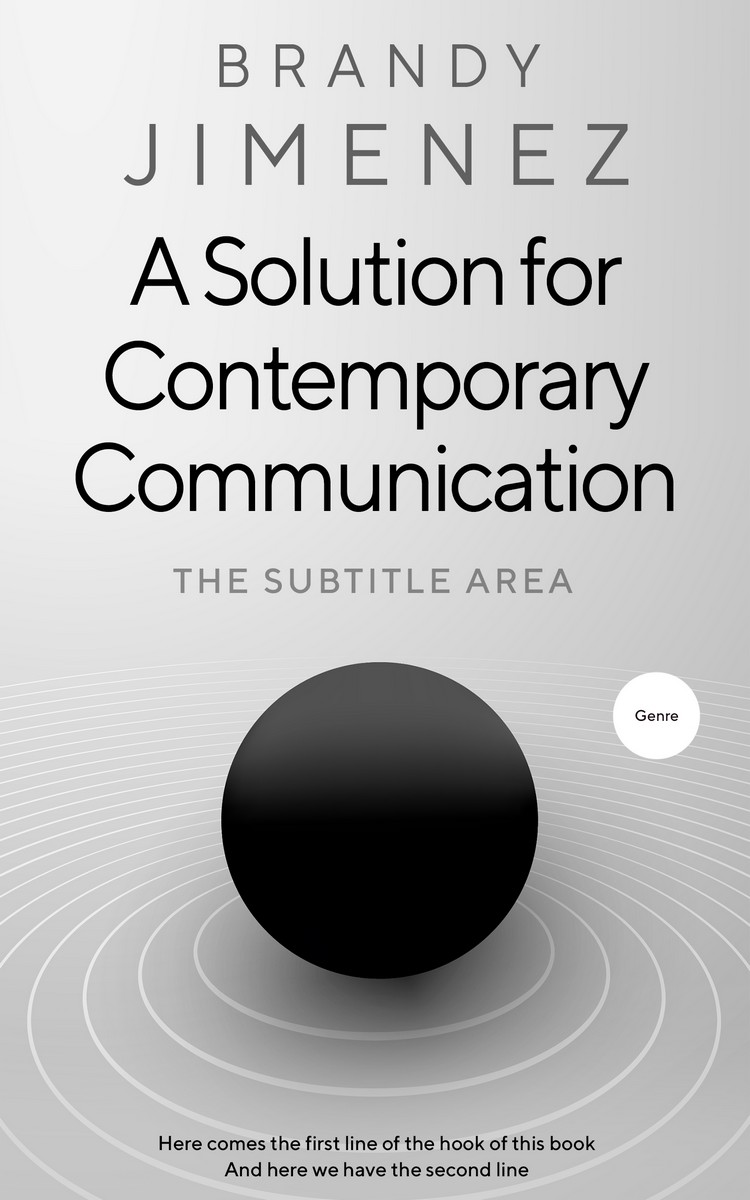 2D view of Alto #3648 - Premade Abstract Book Cover