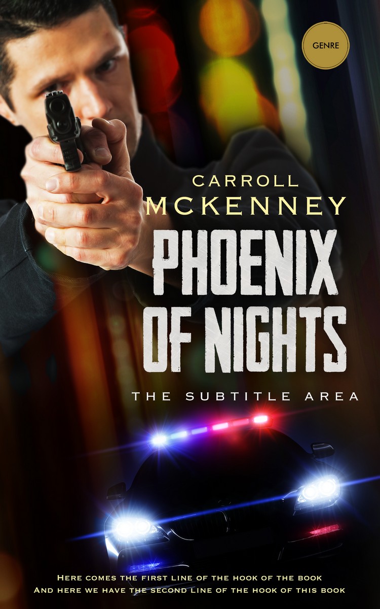2D view of Premade Mystery & Thriller & Suspense Book Cover - Sorrell Brown
