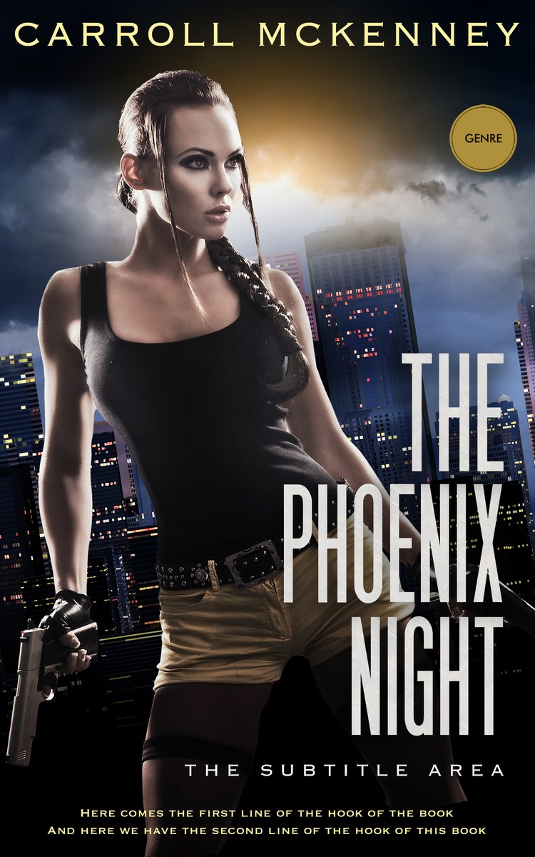 2D view of Bison Hide #3673 - Premade Mystery & Thriller & Suspense Book Cover