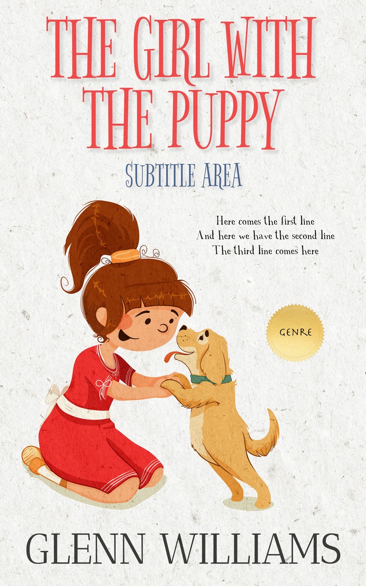 2D view of Cararra #3688 - Premade Teen & Young Adult Book Cover