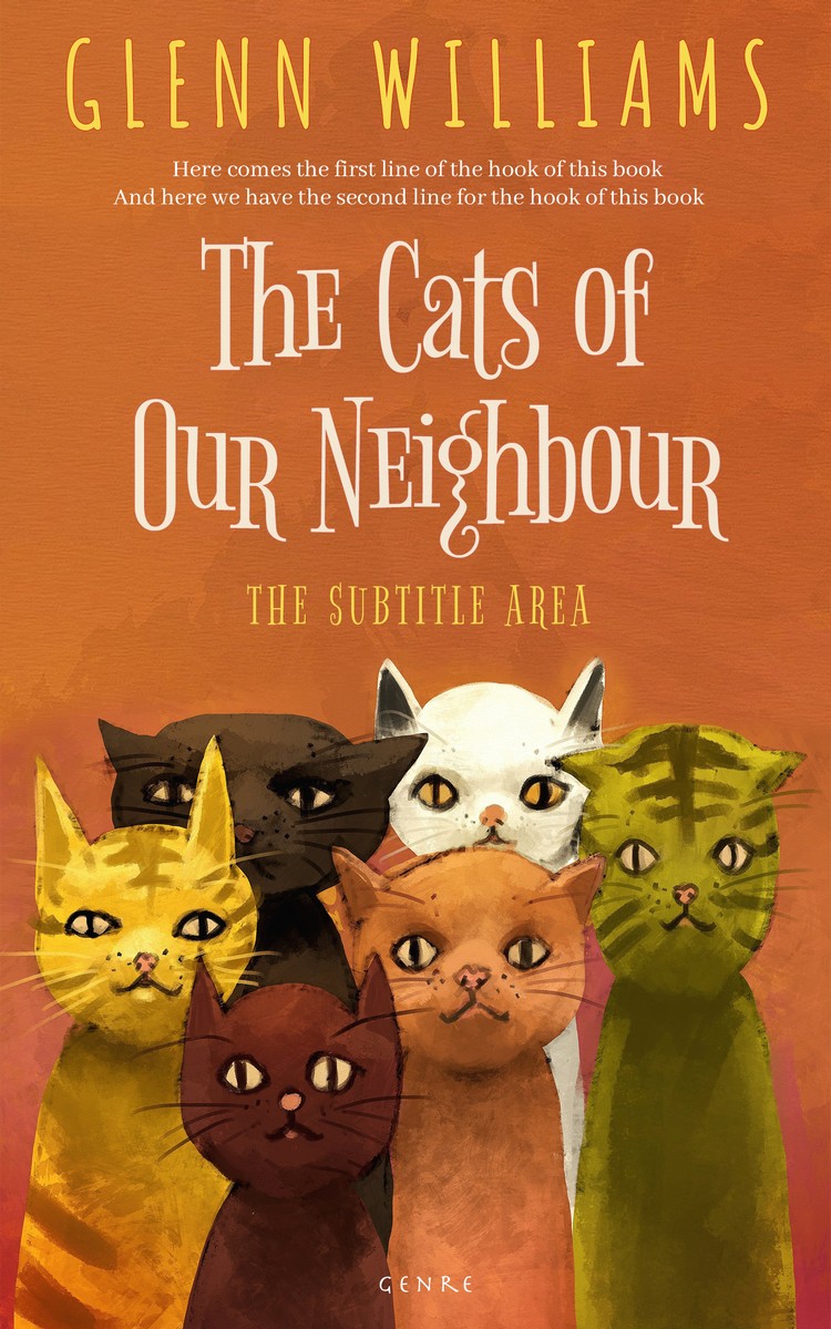 2D view of Tuscany #3693 - Premade Abstract Book Cover