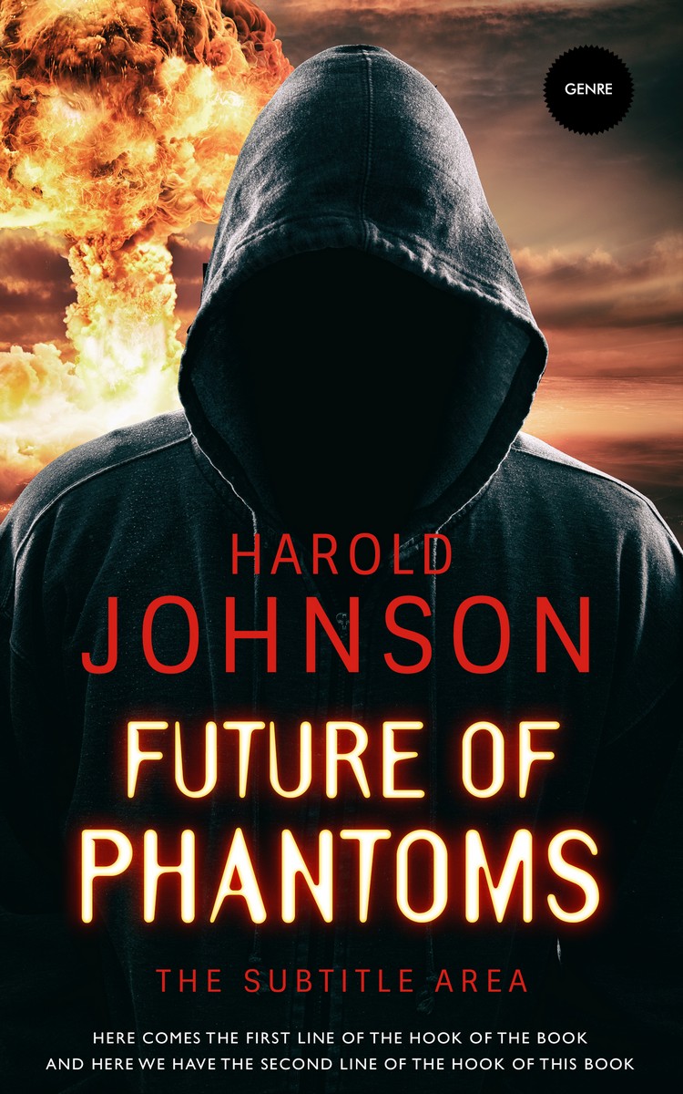 2D view of Cod Gray #3714 - Premade Mystery & Thriller & Suspense Book Cover