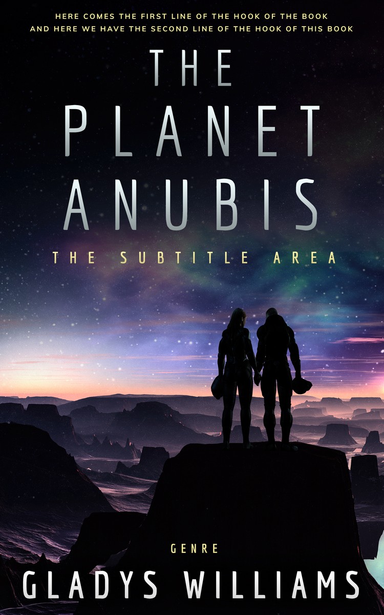 2D view of Cinder #3756 - Premade Science Fiction Book Cover