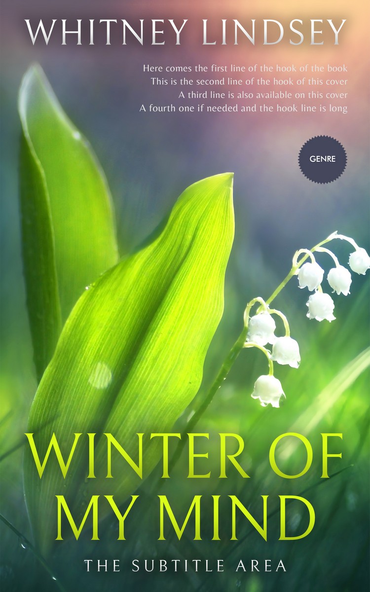 2D view of Axolotl #3778 - Premade Romance Book Cover