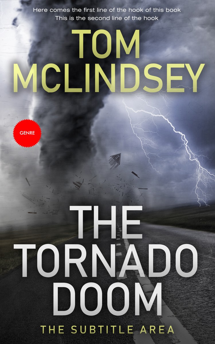 2D view of Tuna #3788 - Premade Action & Adventure Book Cover