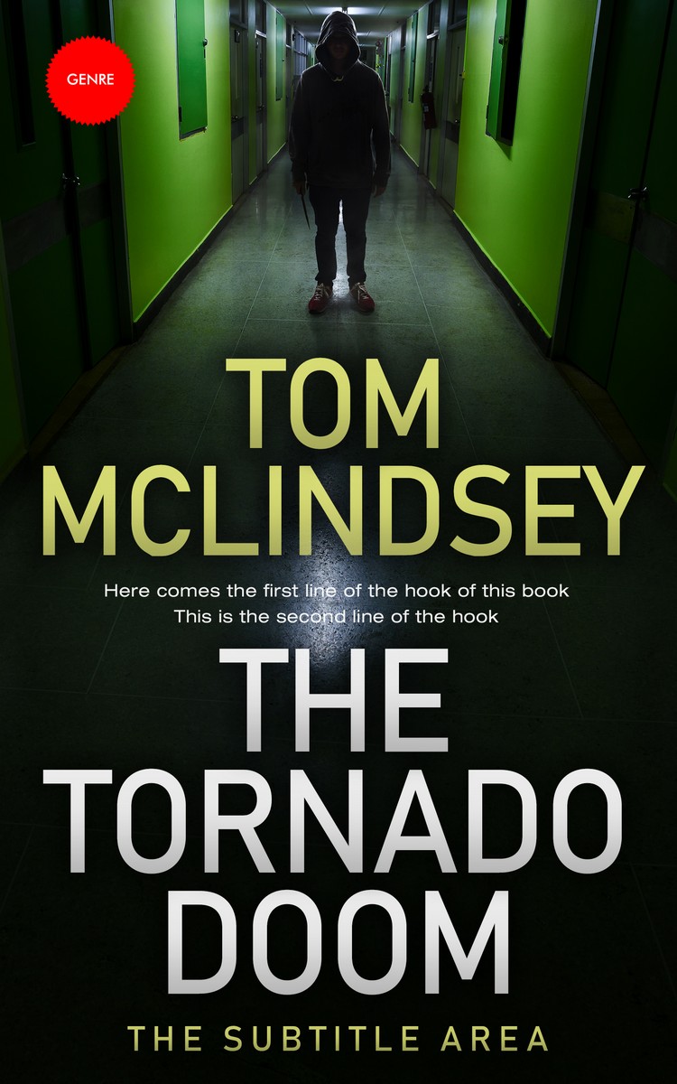 2D view of Hunter Green #3789 - Premade Mystery & Thriller & Suspense Book Cover | BookCoverZone