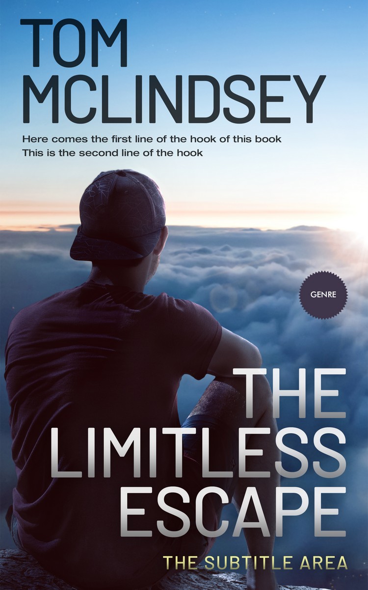 2D view of Premade Teen & Young Adult Book Cover - Geyser