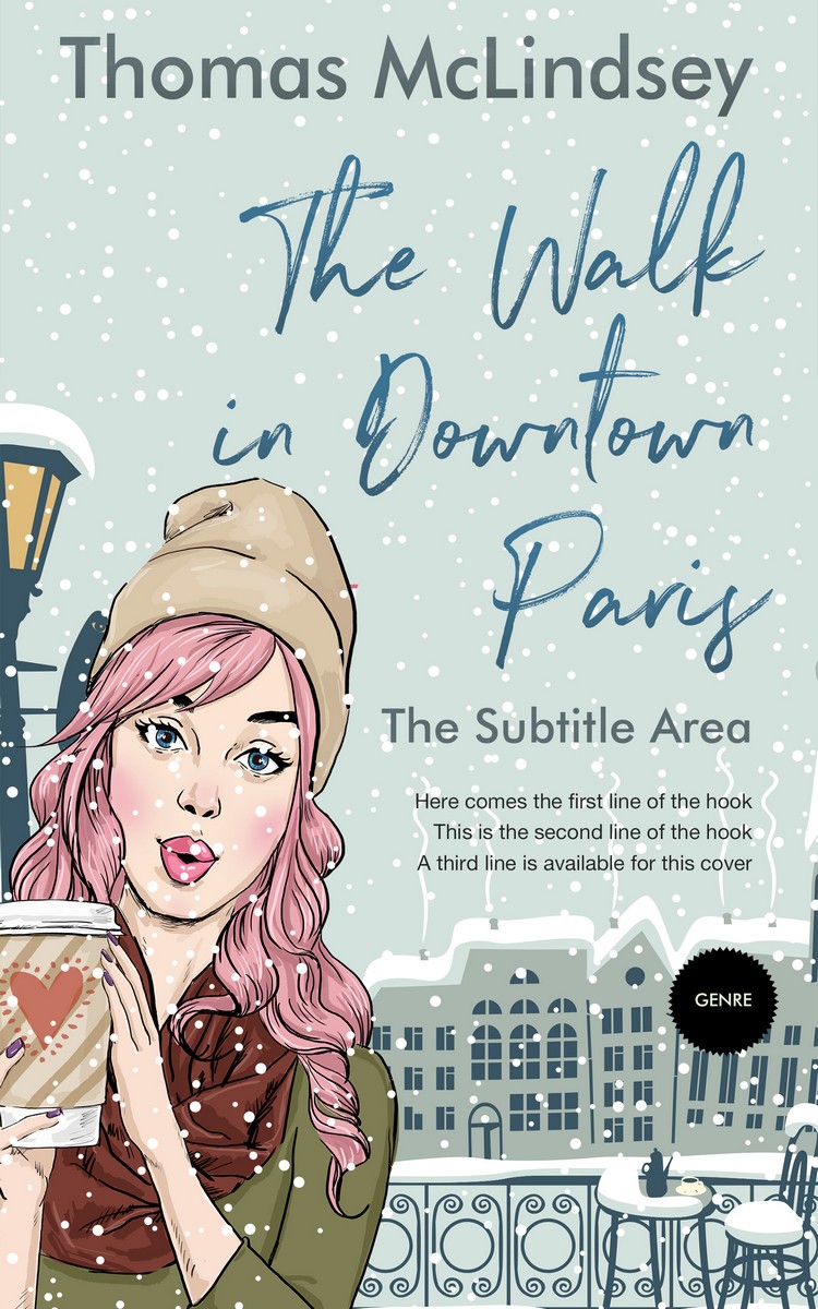 2D view of Premade Teen & Young Adult Book Cover - Tasman