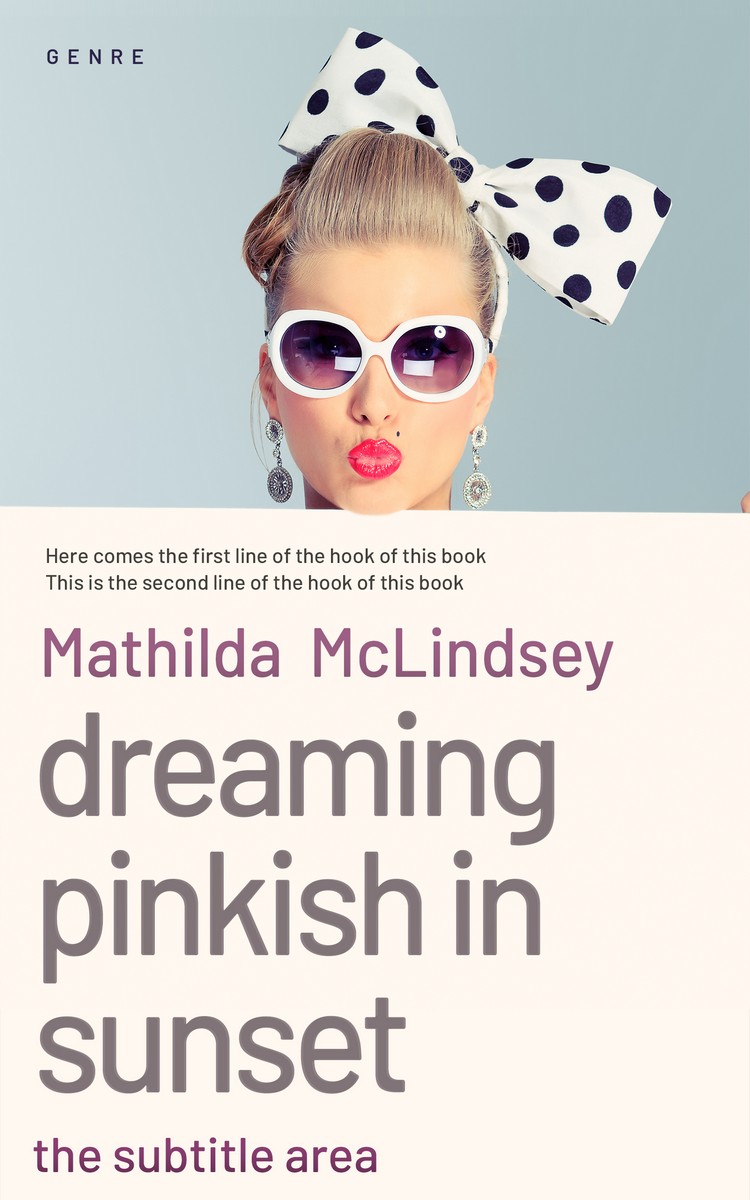 2D view of Cararra #3804 - Premade Chick Lit Book Cover