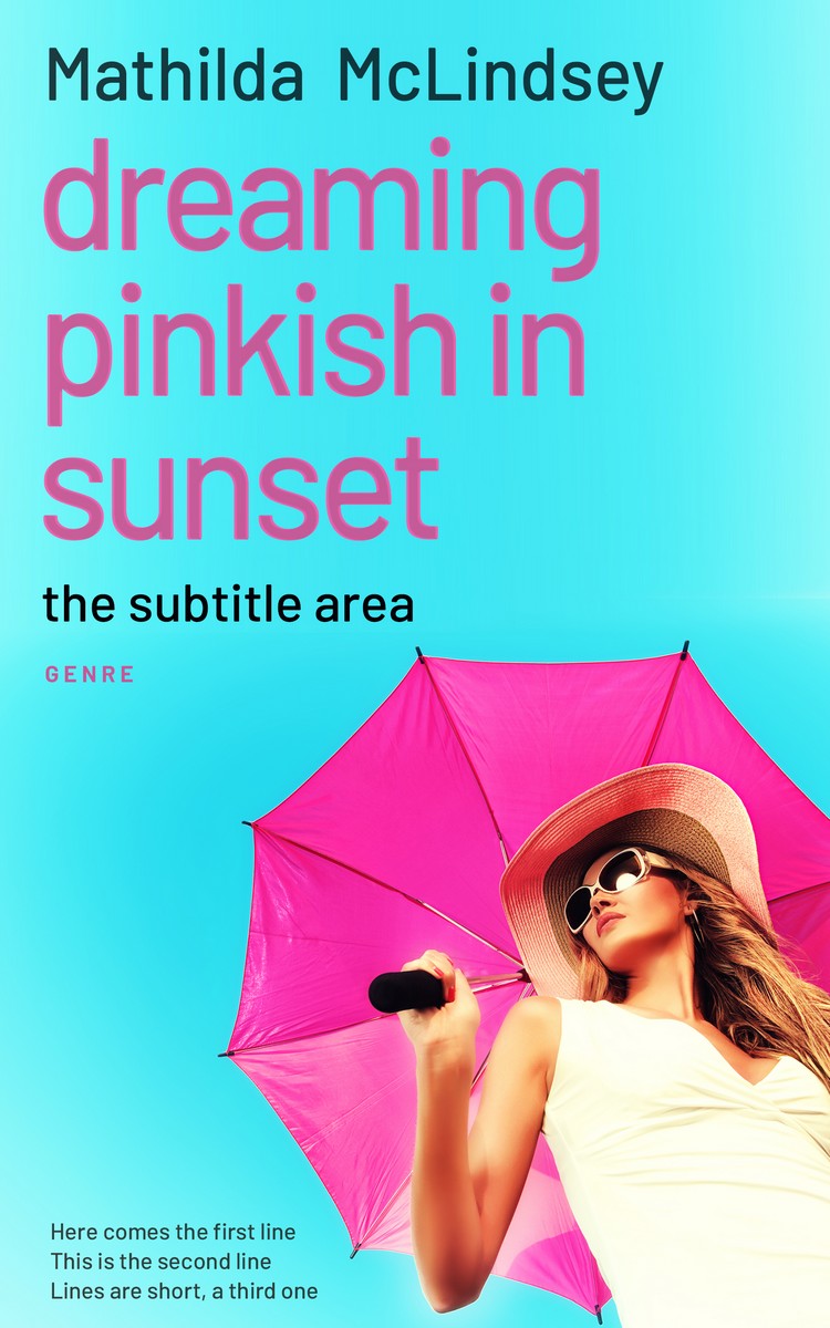 2D view of Mauvelous #3805 - Premade Romance Book Cover