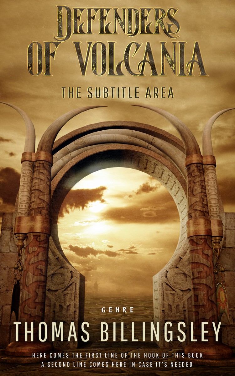 2D view of Driftwood #3841 - Premade Fantasy Book Cover