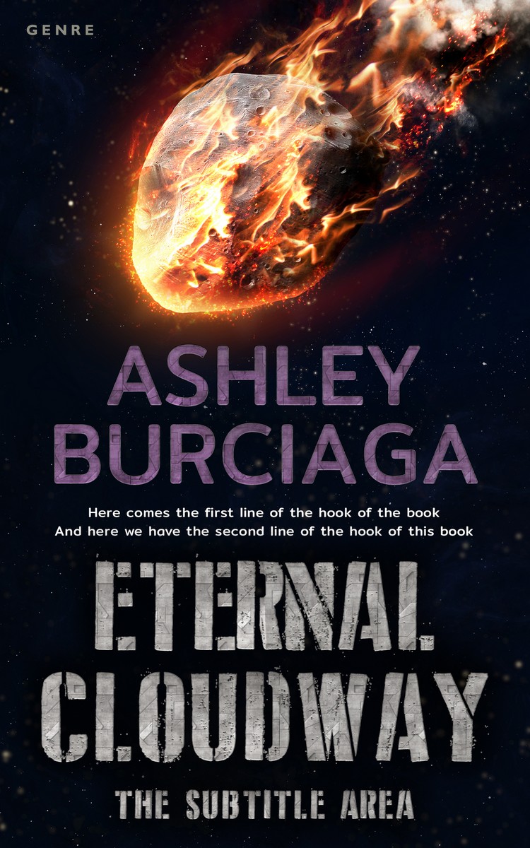 2D view of Cinder #3868 - Premade Apocalyptica Book Cover