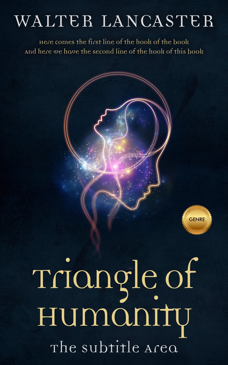 2D view of Premade Religion & Spirituality Book Cover - Firefly