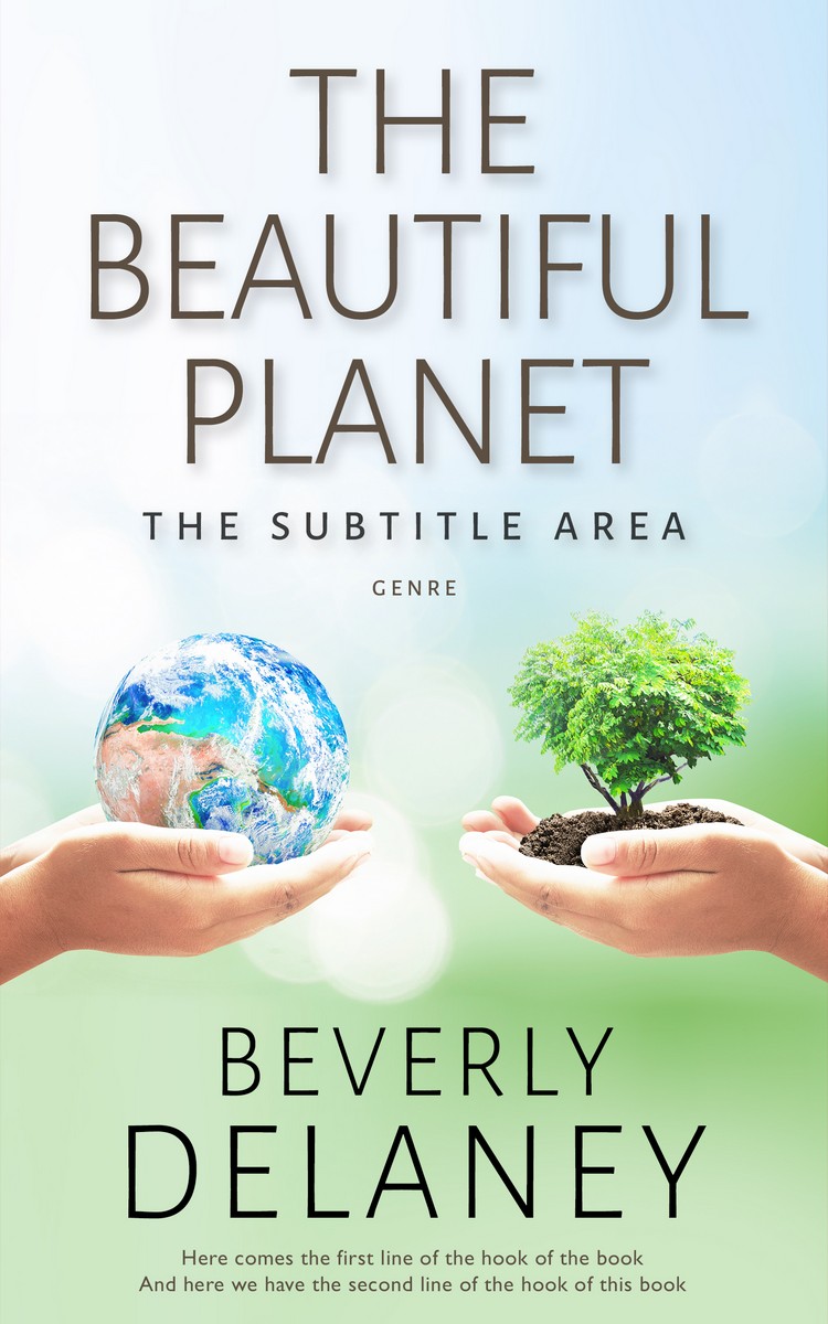 3D mockup of Surf Crest #3960 - Premade Science & Nature Book Cover | BookCoverZone