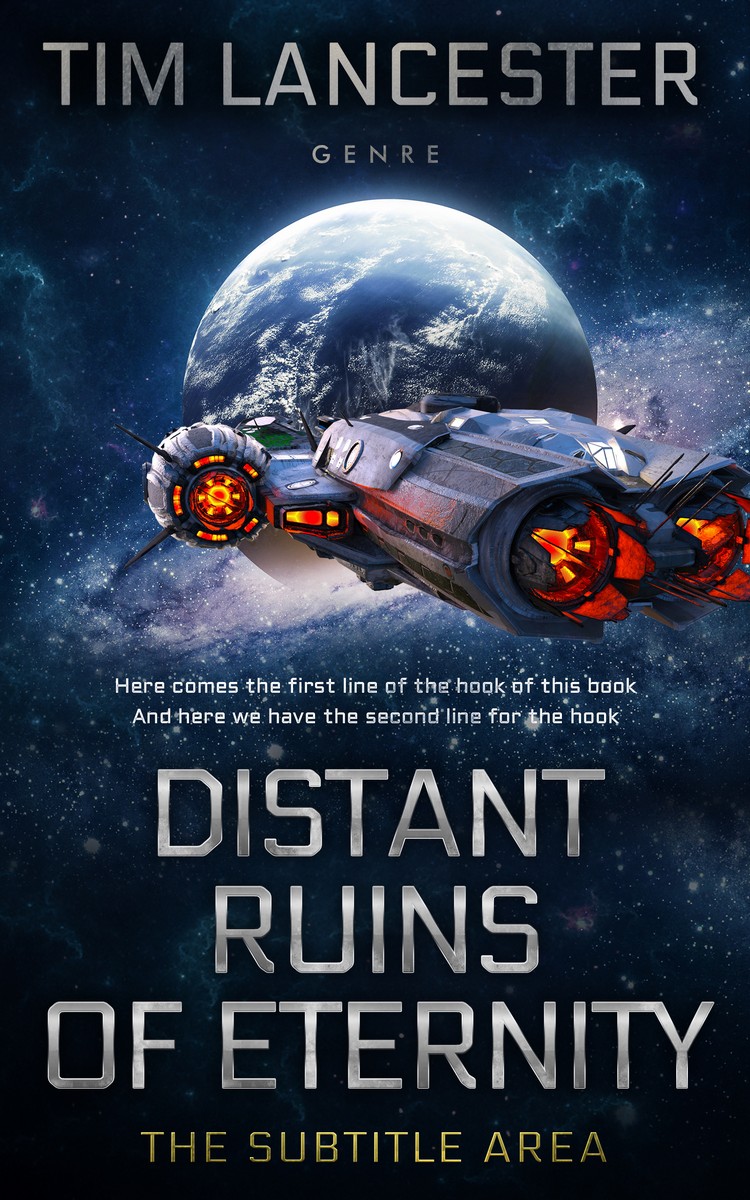 2D view of Firefly #3964 - Premade Science Fiction Book Cover