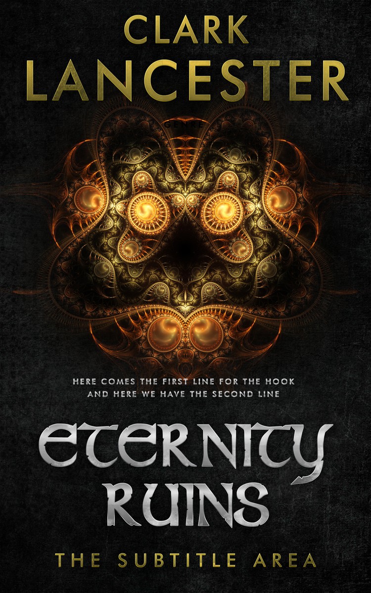 2D view of Zeus #3976 - Premade Fantasy Book Cover