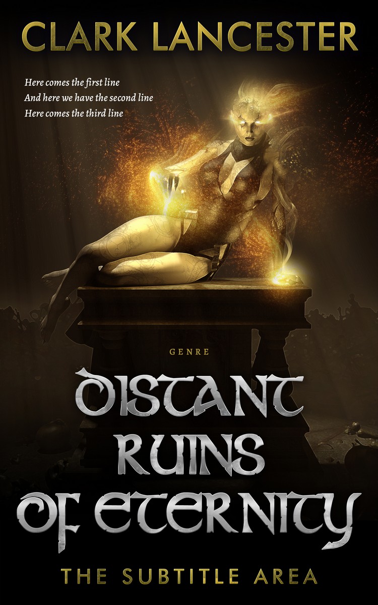 2D view of Night Rider #3983 - Premade Fantasy Book Cover | BookCoverZone