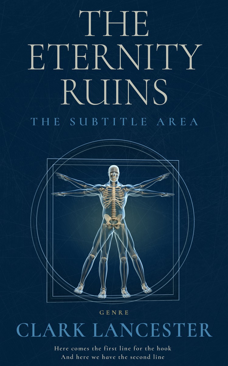 2D view of Premade Health & Mind & Body Book Cover - Tiber