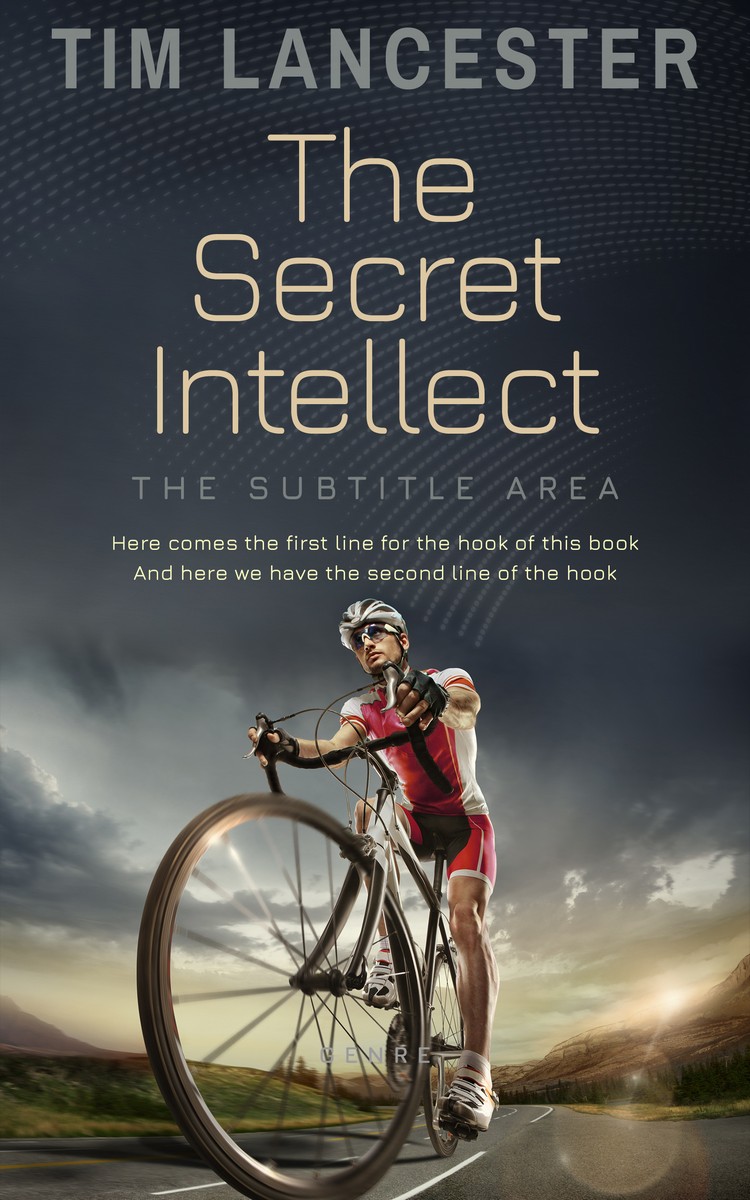 2D view of Premade Sports & Fitness Book Cover - Outer Space