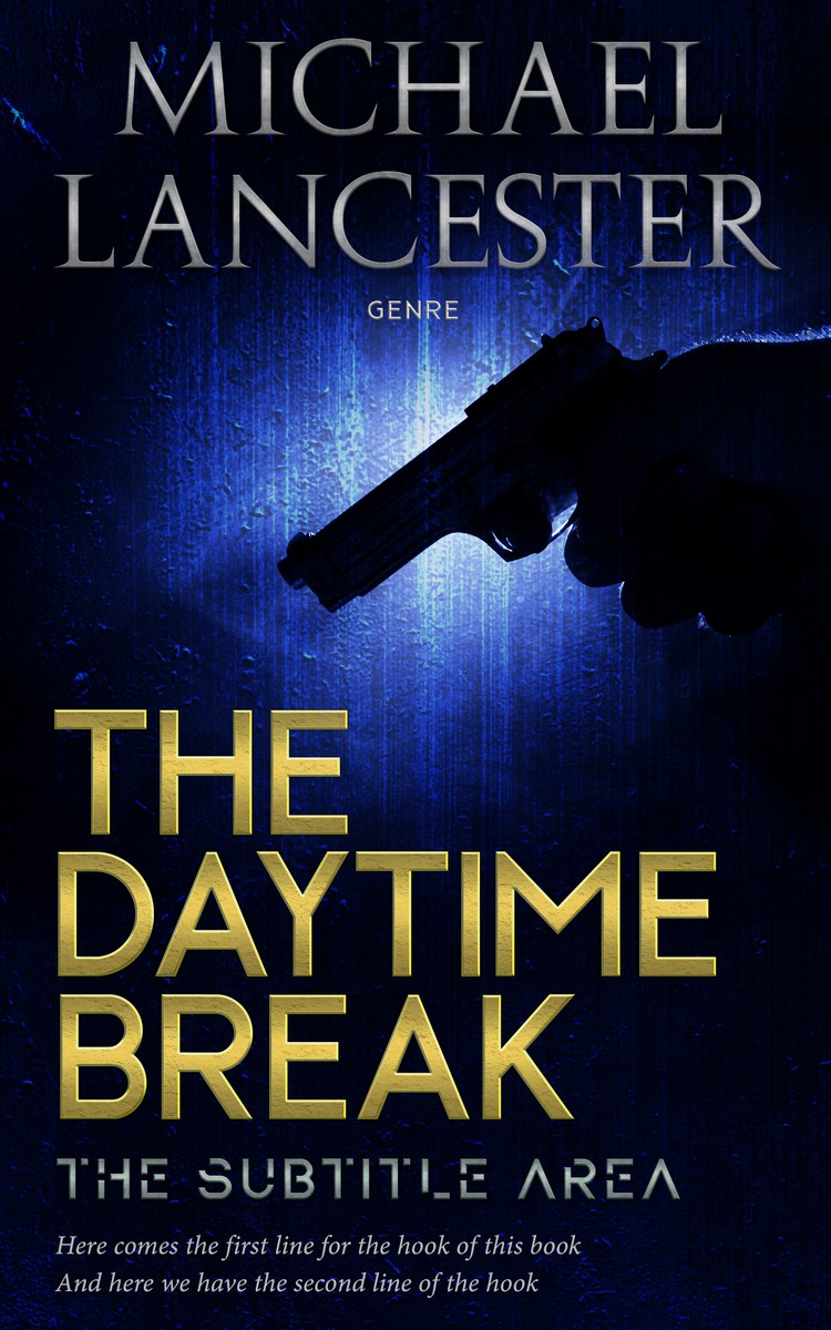 2D view of Premade Mystery & Thriller & Suspense Book Cover - Black Pearl