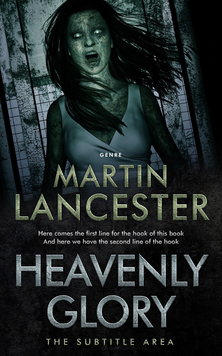 2D view of Premade Horror Book Cover - Woodsmoke