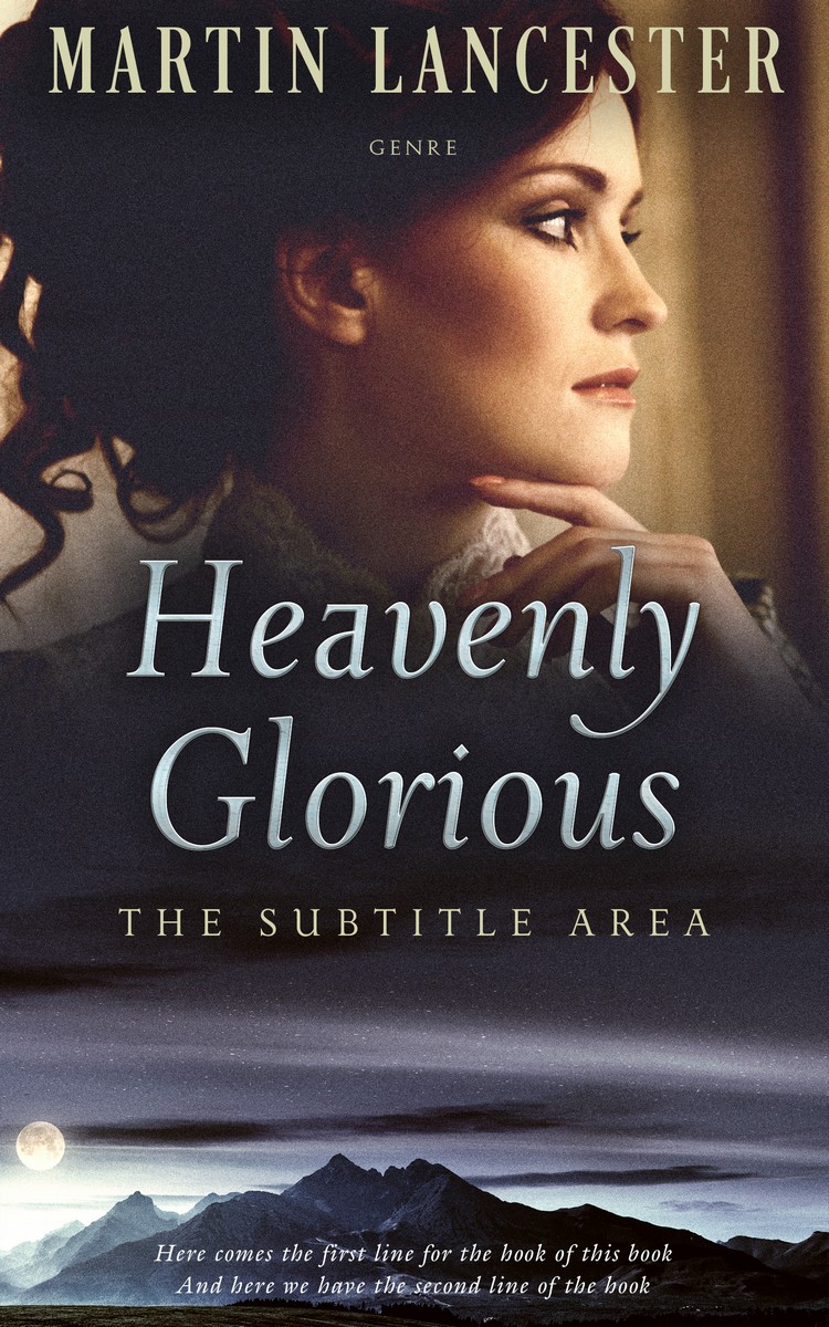 2D view of Thunder #4064 - Premade Romance Book Cover