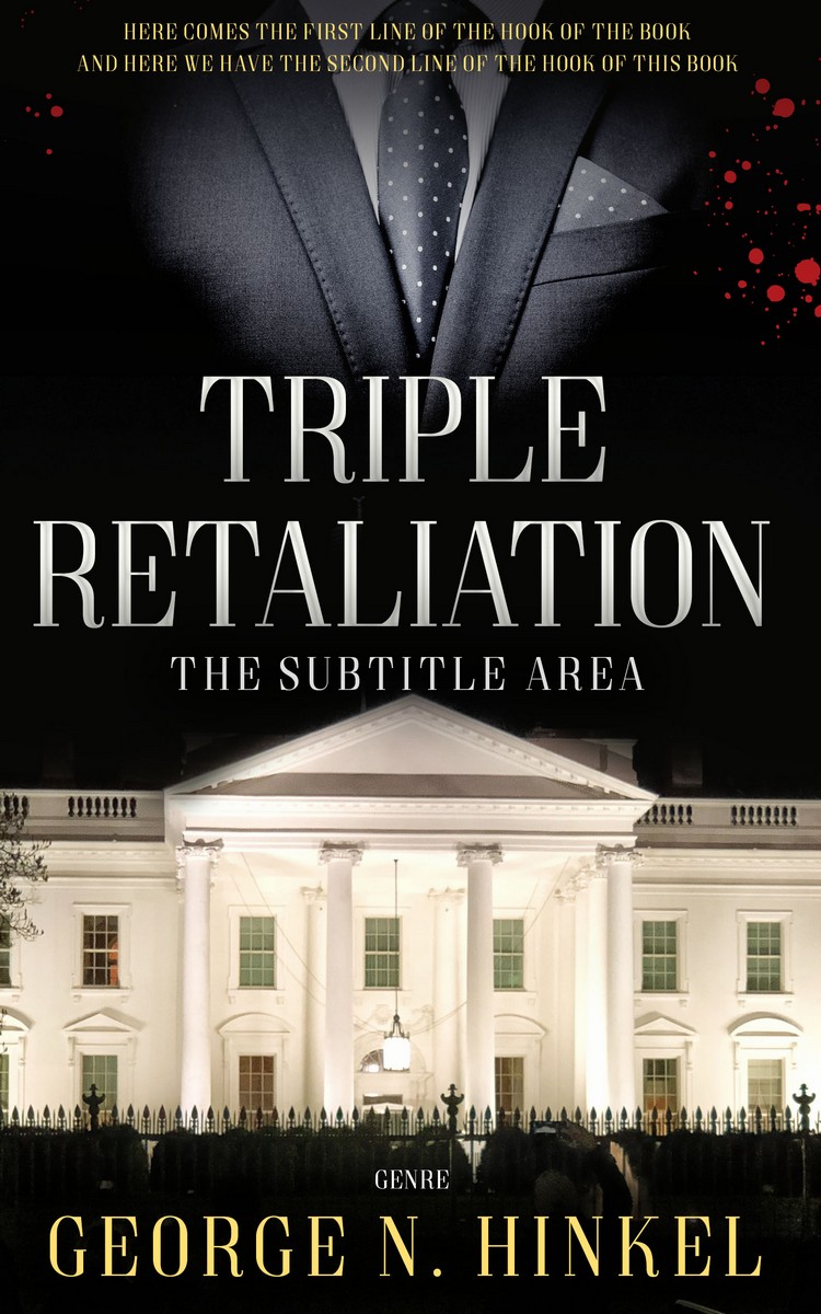 2D view of Cod Gray #4091 - Premade Mystery & Thriller & Suspense Book Cover